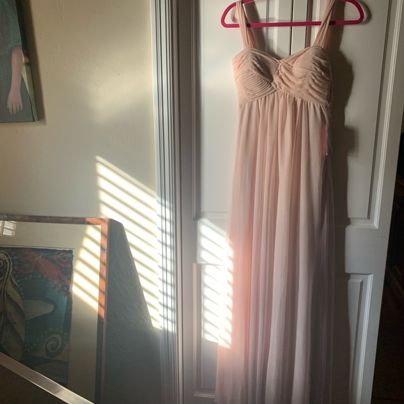 birdie grey Dresses & Skirts - PRICED TO SELL Birdie Grey bridesmaid dress. NWT. Perfect condition. XS. Blush.